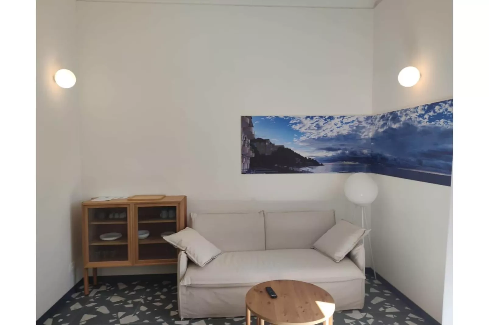 APARTMENTS ALAXIA LUXURY TWO-ROOM APARTMENT 4 PAX-Woonkamer