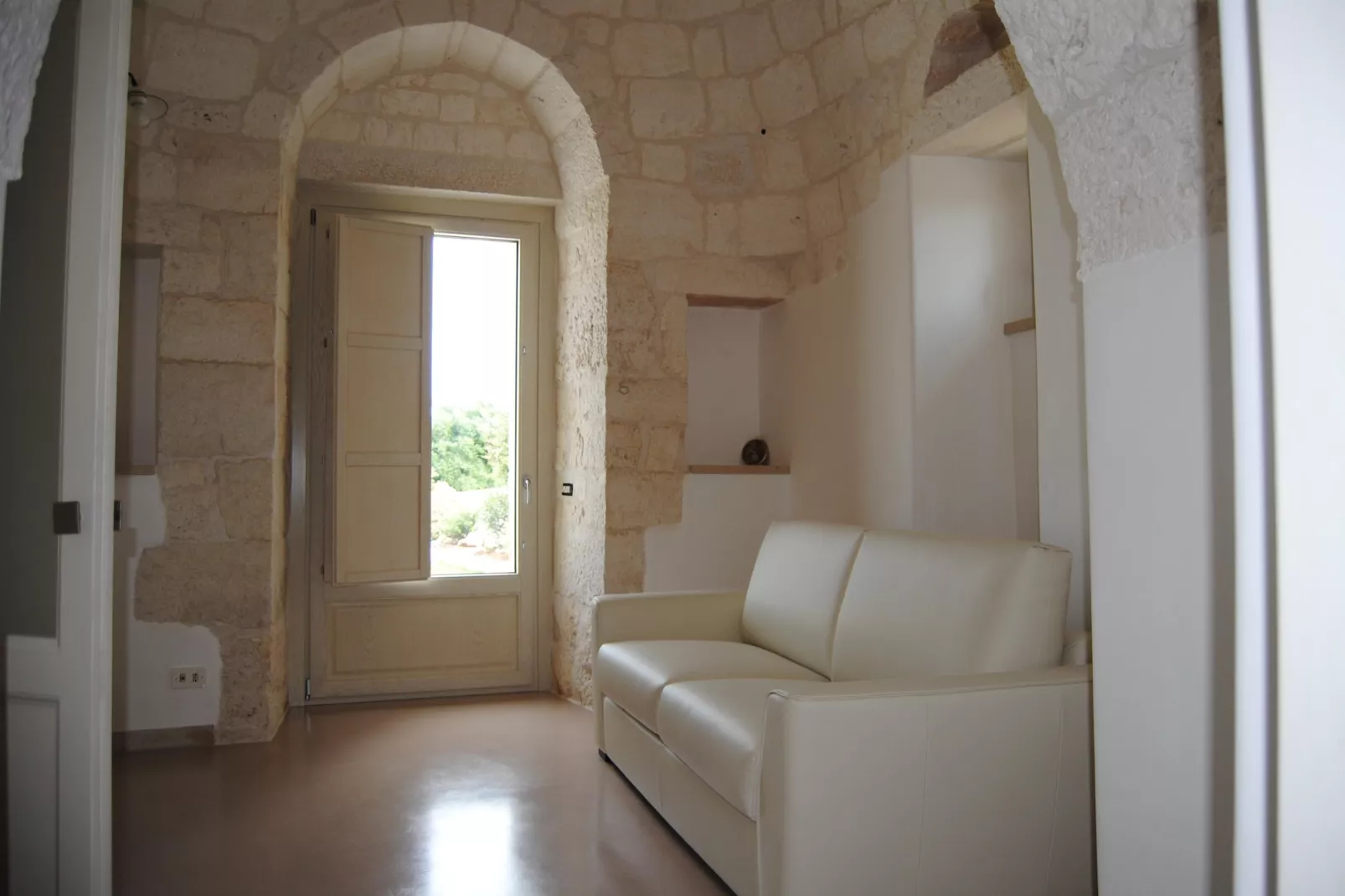 Trullo Amato Cisternino-Woonkamer