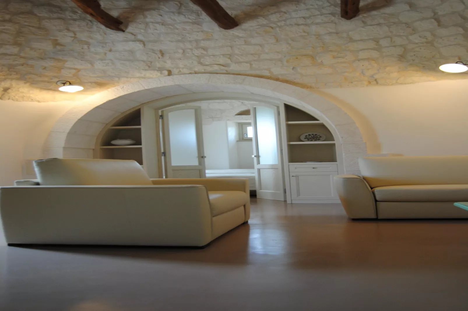 Trullo Amato Cisternino-Woonkamer