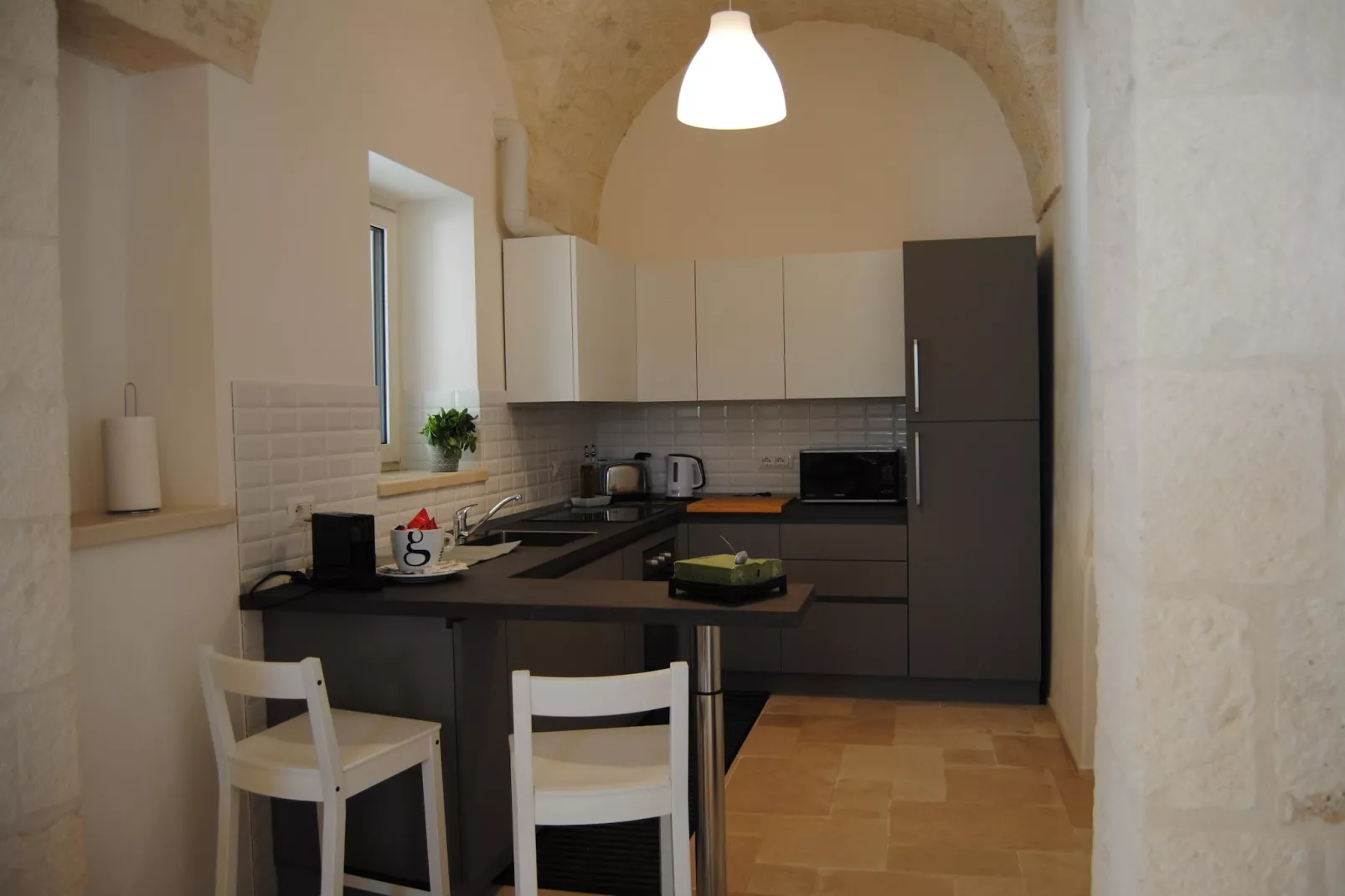 Trullo Rosa Ostuni-Keuken