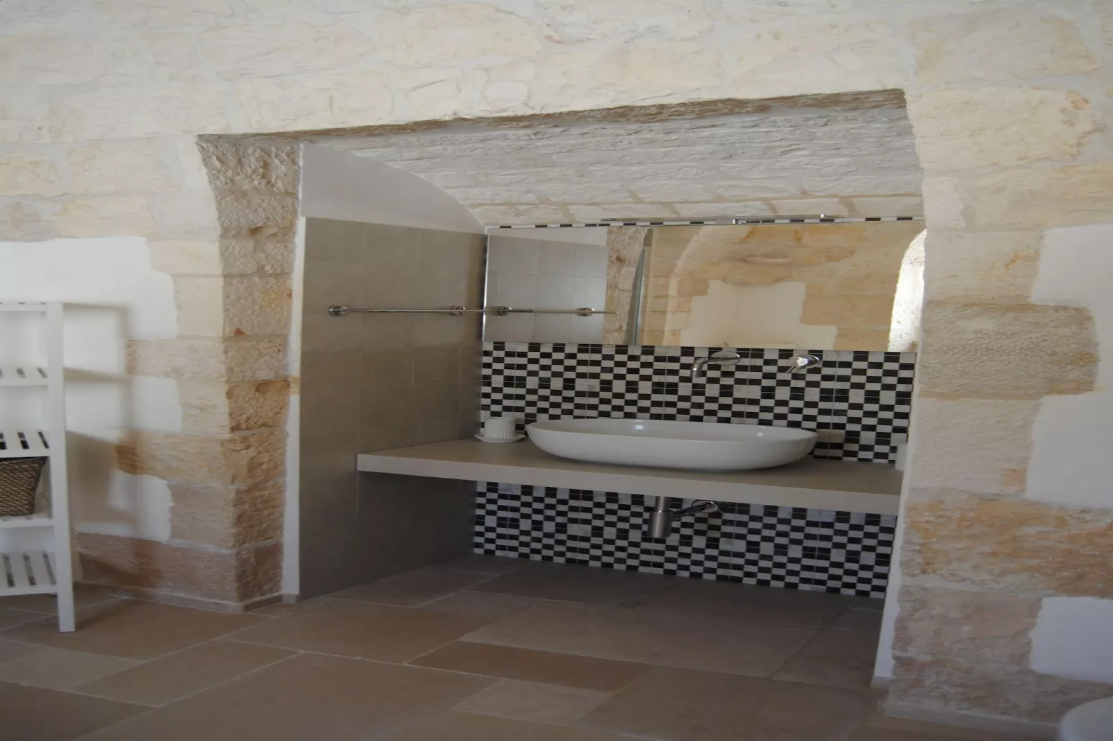 Trullo Rosa Ostuni-Badkamer