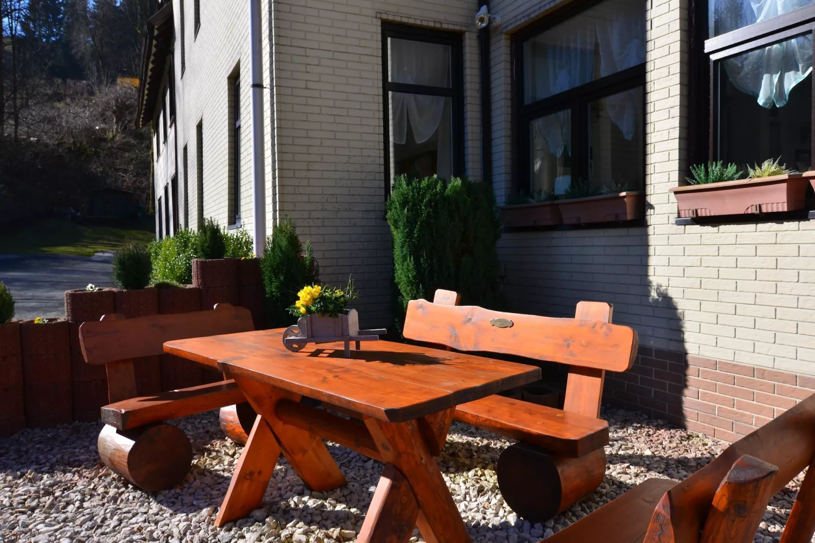 Ferienwohnung Sonne in Harz-Terrasbalkon