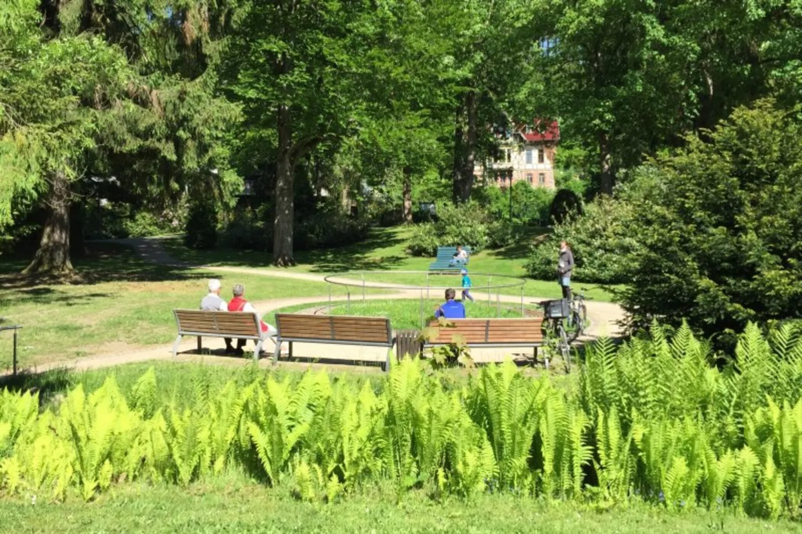 Jagdschlösschen Whg 19-Gebieden zomer 1km