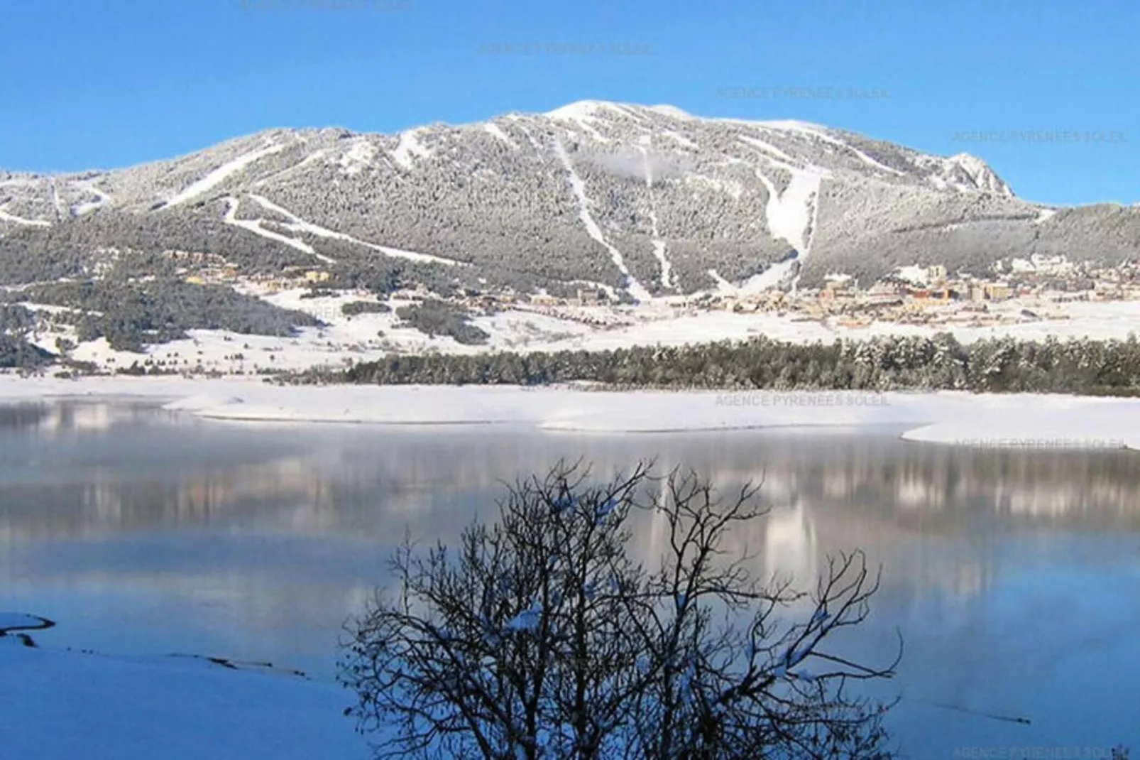 Ferienwohnung Tiefblick-Gebied winter 20km