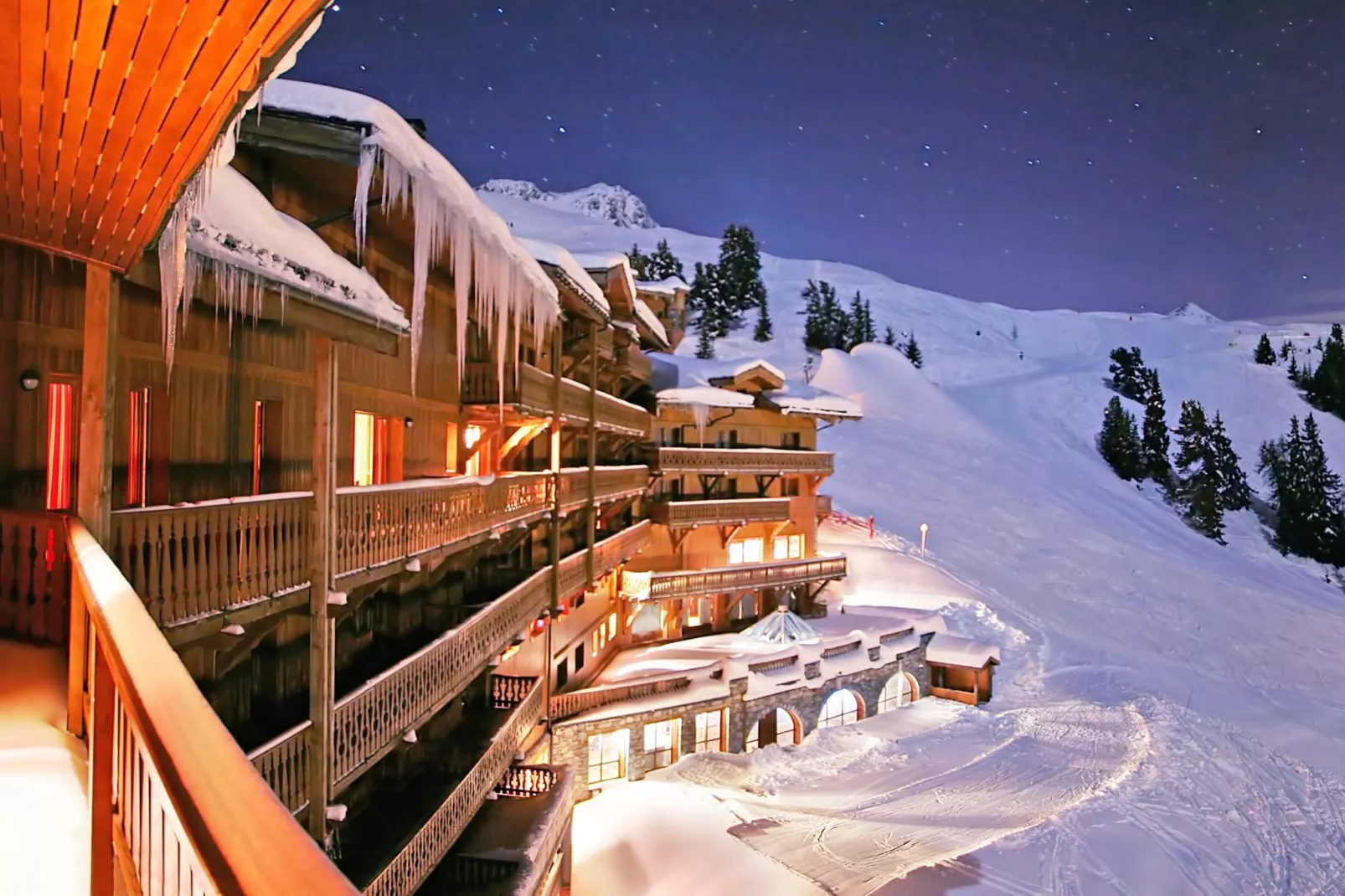 Les Balcons de Belle Plagne 5-Uitzicht winter