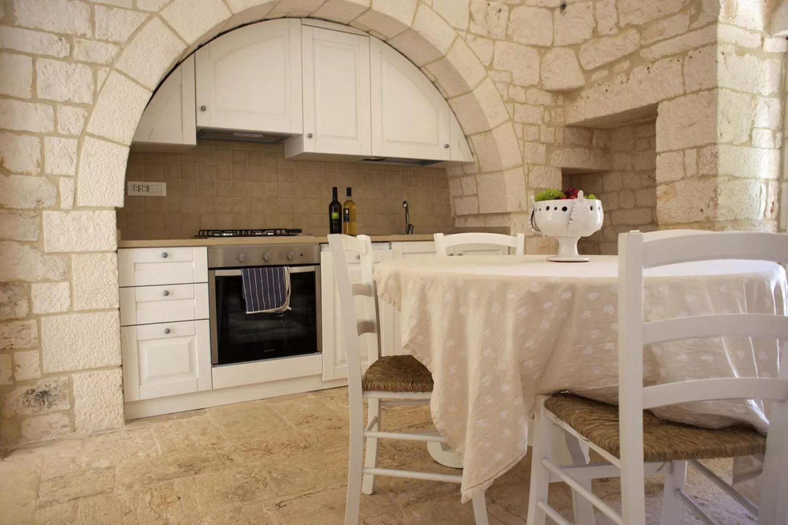 Ferienhaus Cisternino - Trulli Contrada Pico-Eetkamer