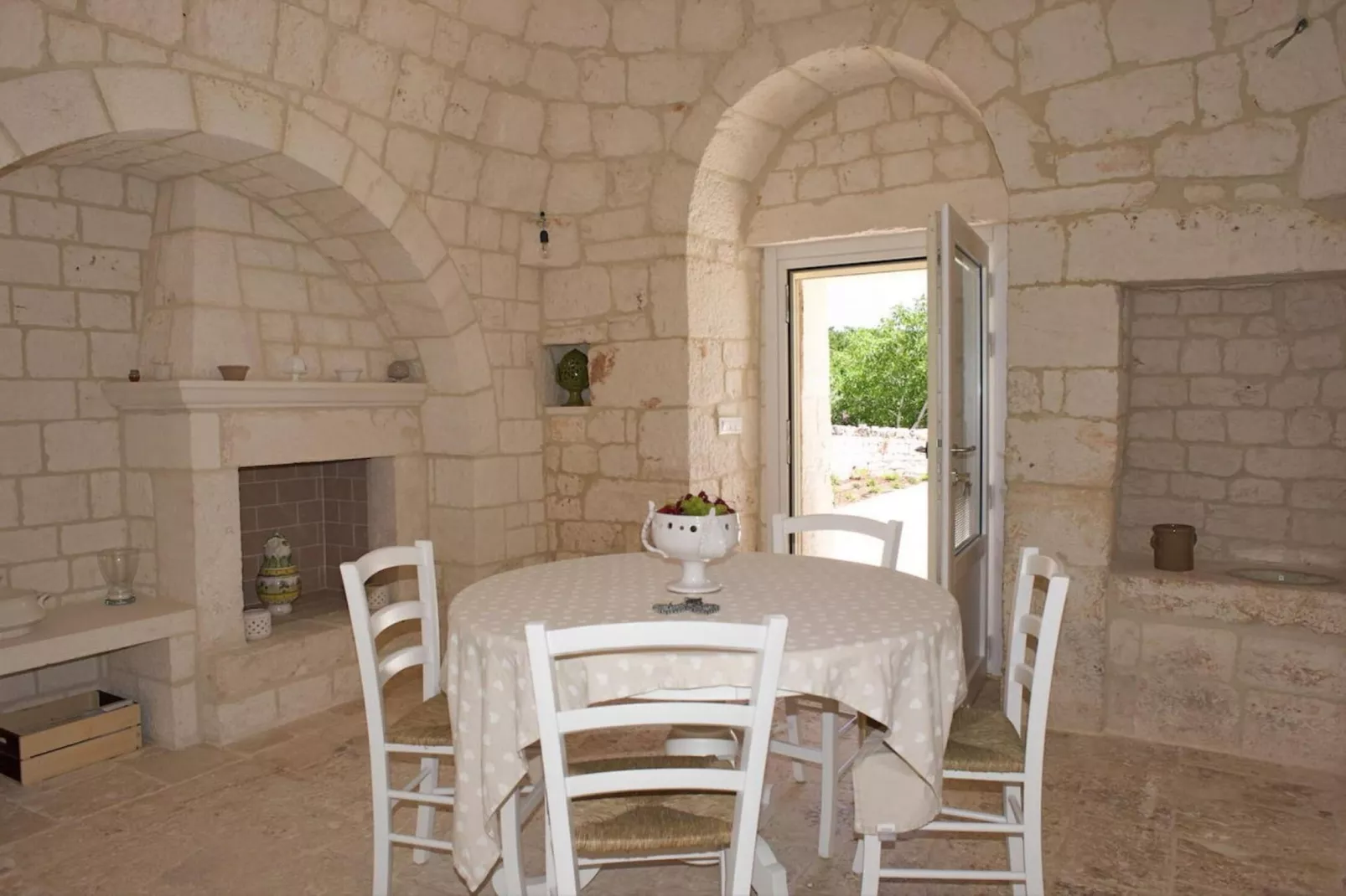 Ferienhaus Cisternino - Trulli Contrada Pico-Eetkamer