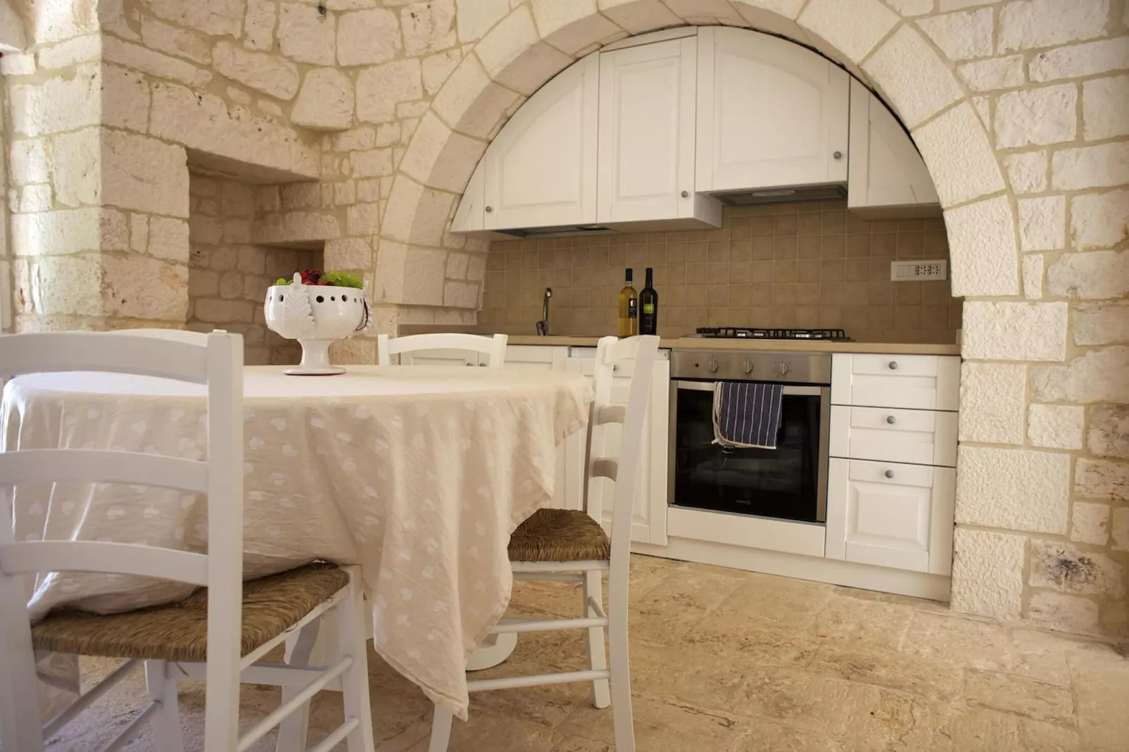 Ferienhaus Cisternino - Trulli Contrada Pico-Keuken