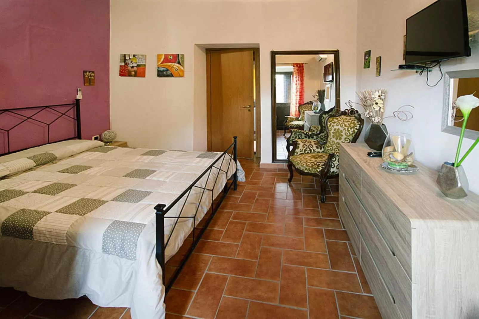 Holiday home, Francavilla di Sicilia-Casa Virginia-Slaapkamer