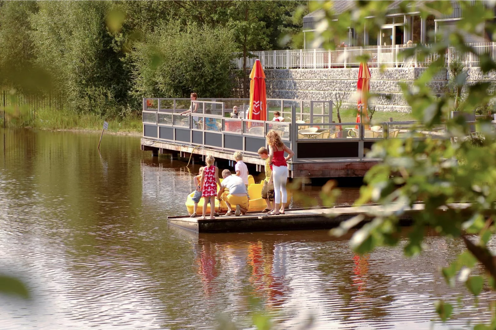 Bospark 't Wolfsven 8-Gebieden zomer 1km