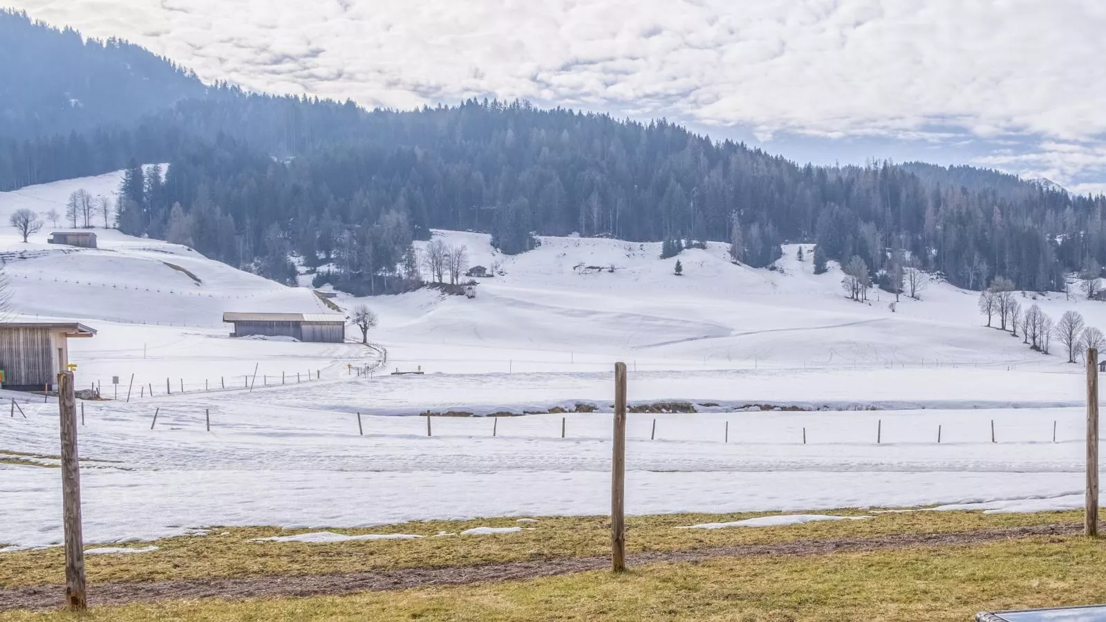 Alpenglück-Uitzicht winter