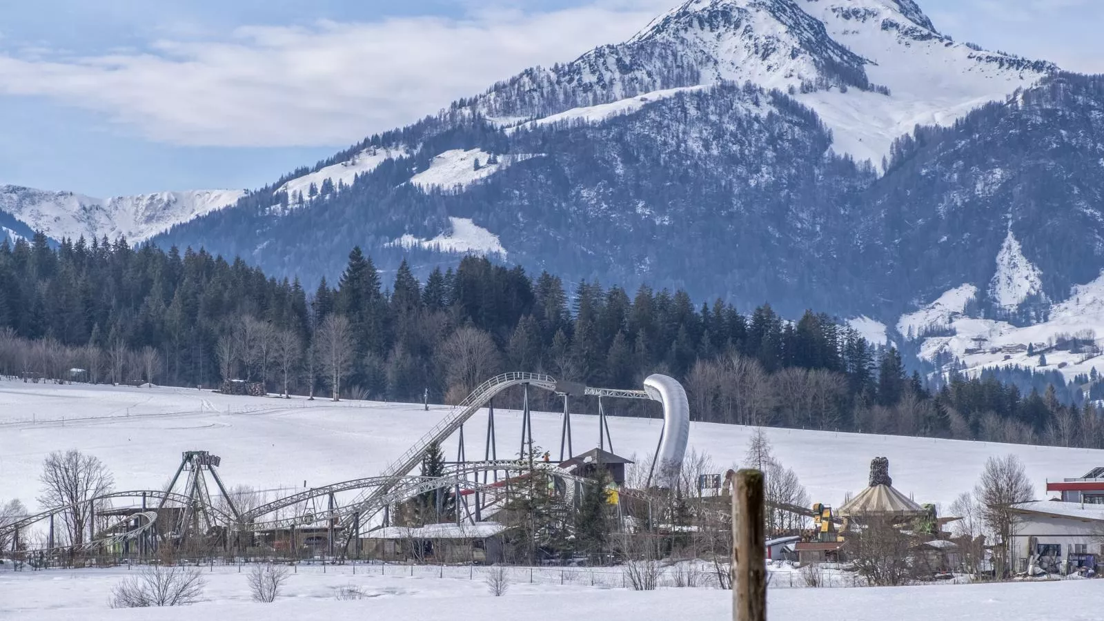 Alpenglück-Uitzicht winter