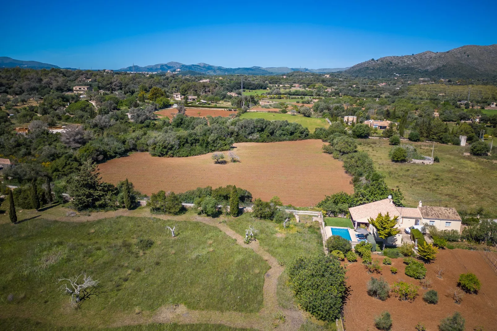 Finca Es Baladre-Gebieden zomer 20km