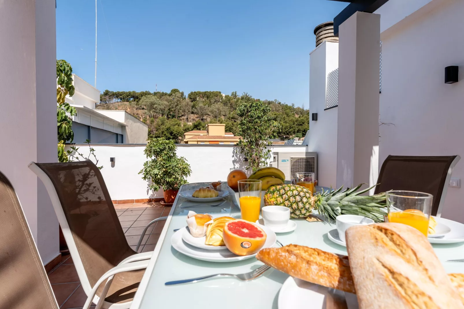 CT 252 - Faro's Malaga Citylights - Amazing Roof Terrace-Terrasbalkon