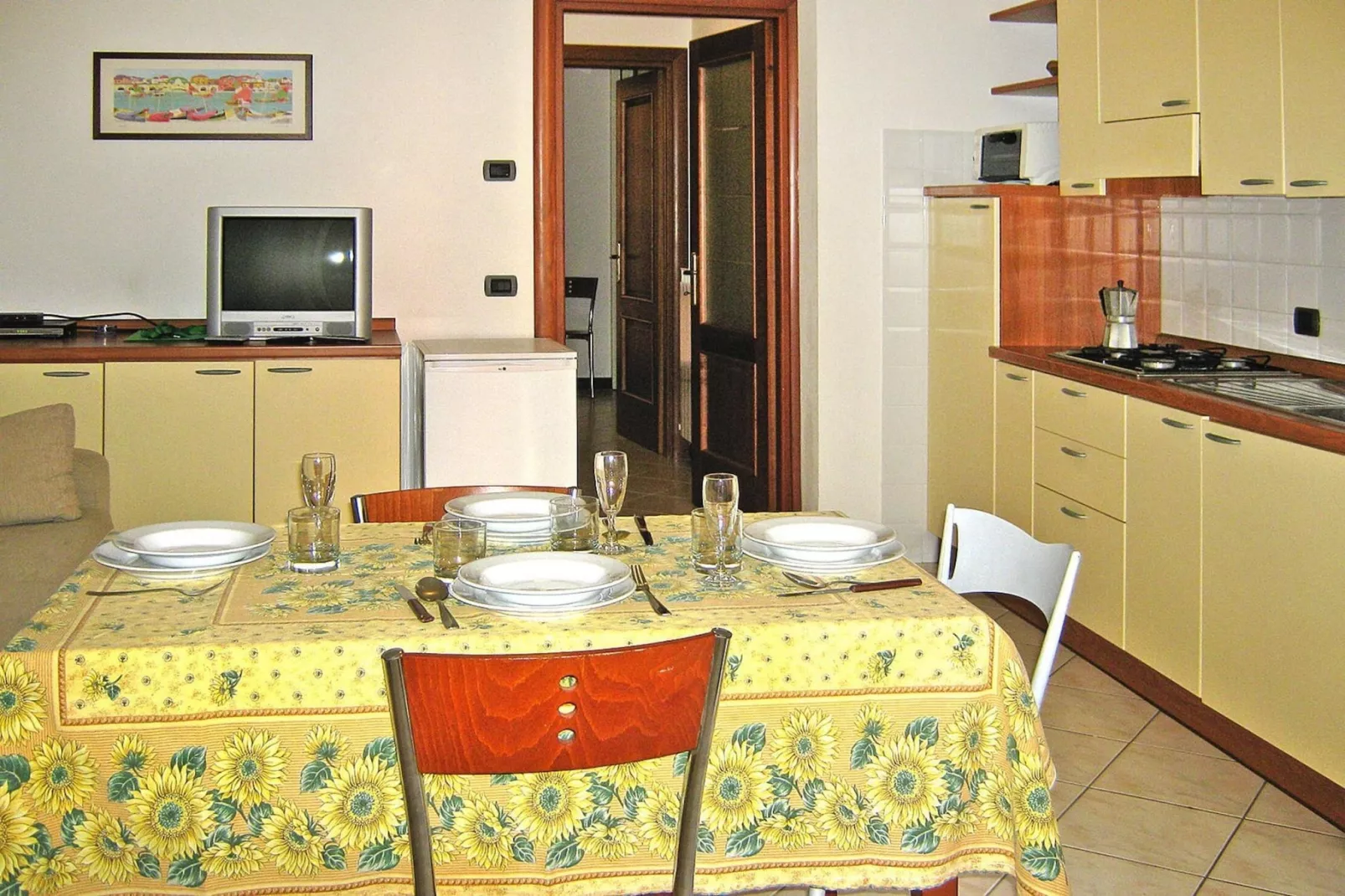 Apartments Giada Moneglia - B6/B601 Casa Giada or Casa dei Pescatori-Eetkamer