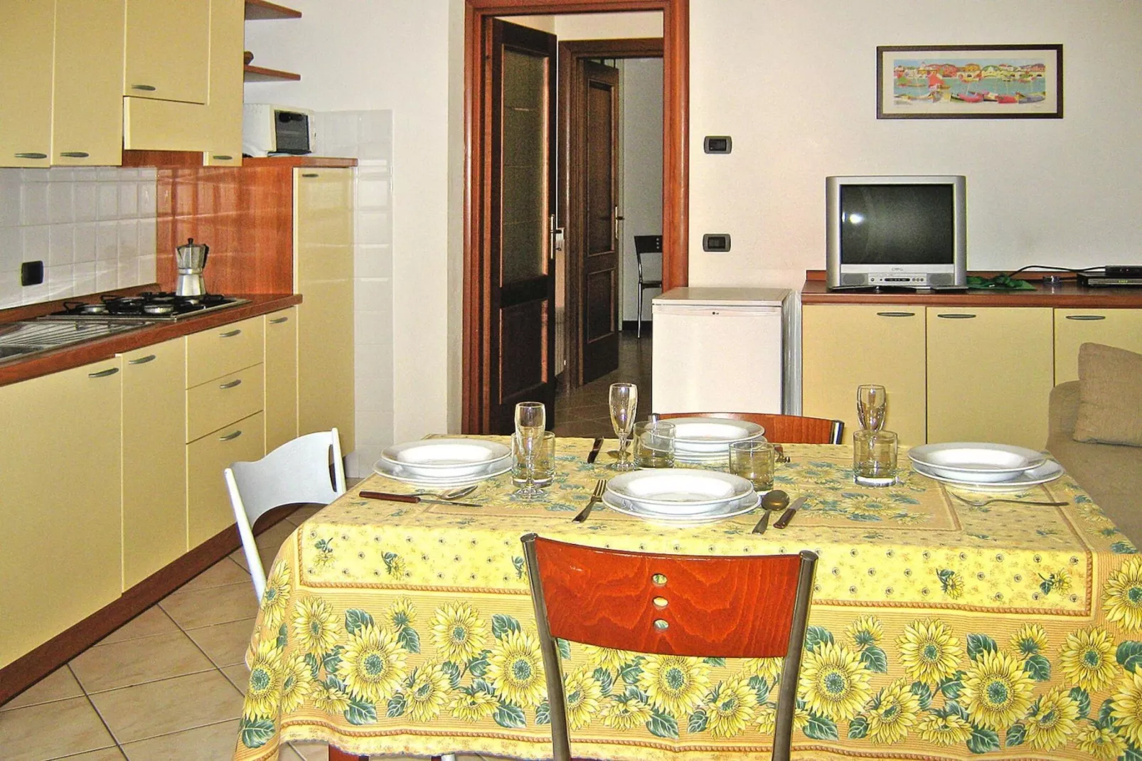 Apartments Giada Moneglia - B6/B601 Casa Giada or Casa dei Pescatori-Eetkamer