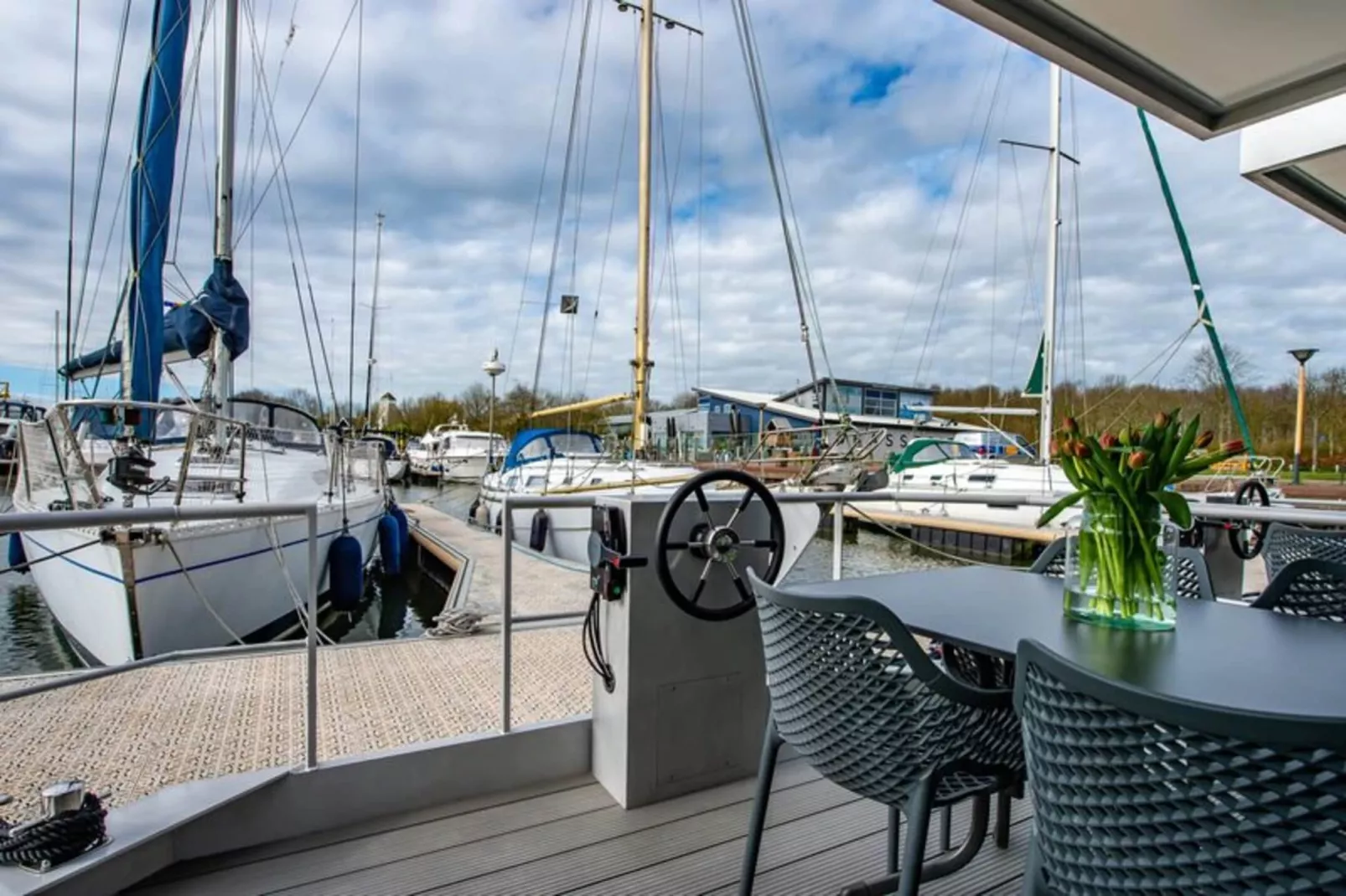 Harbour Loft1J-havenzicht-Gebieden zomer 1km