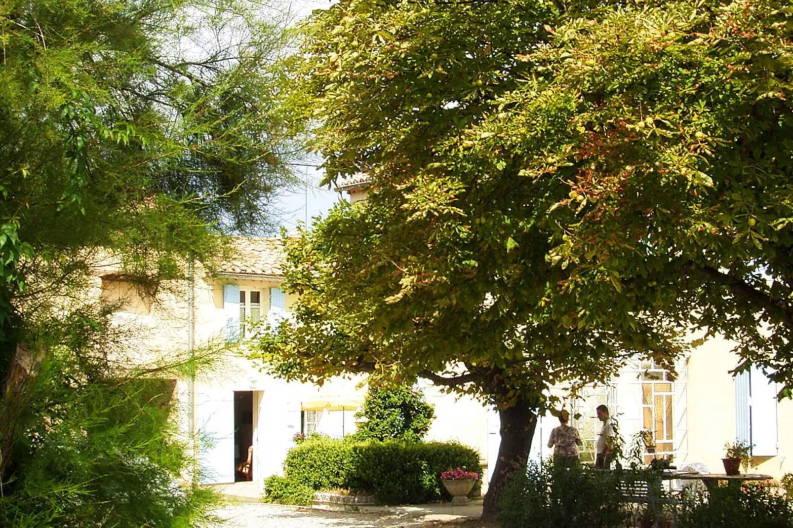 Reihenhaus in Monteux-Buitenkant zomer