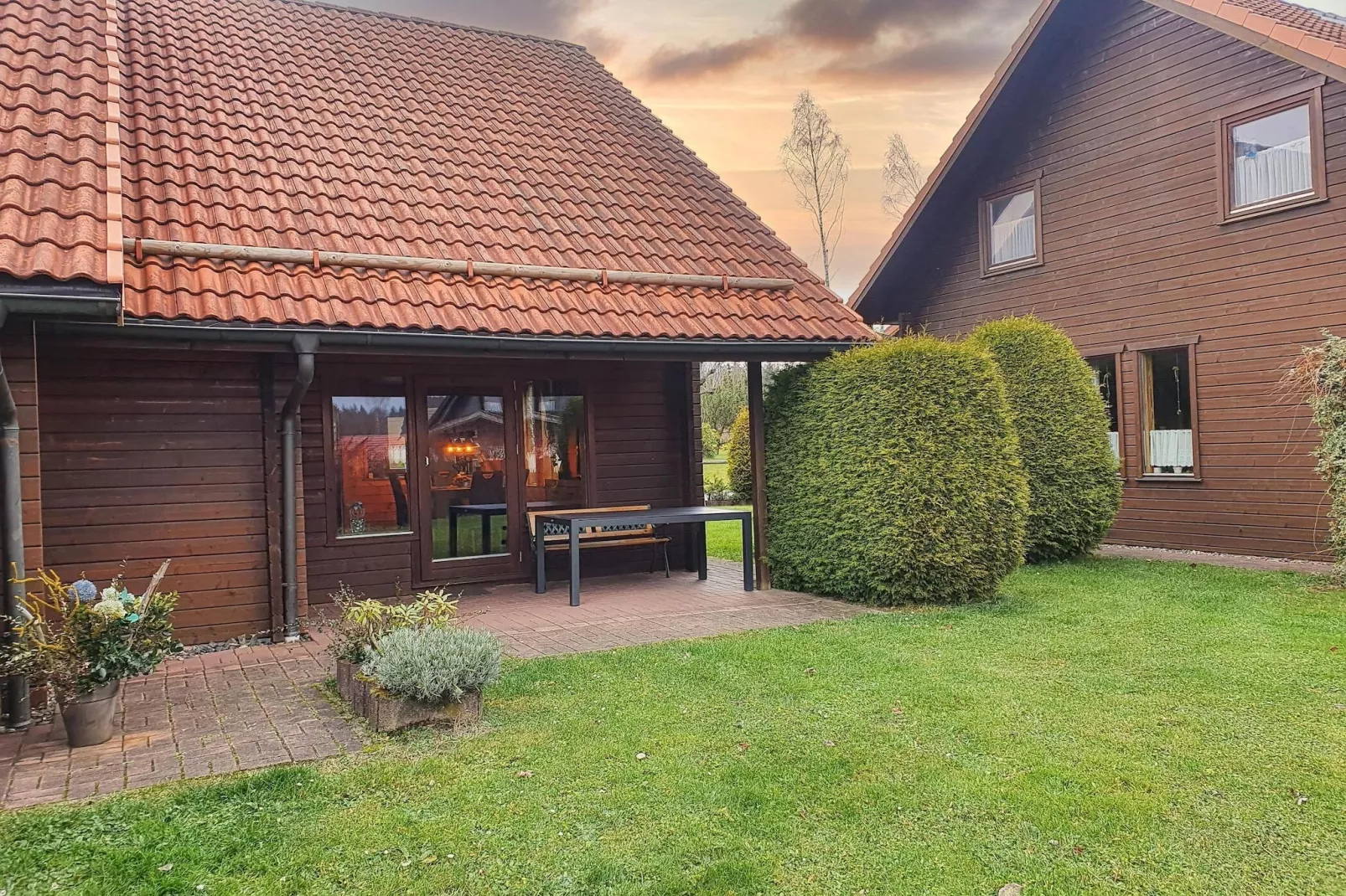 Ferienhaus in Hasselfelde - Haus 46 Blauvogel-Buitenkant zomer