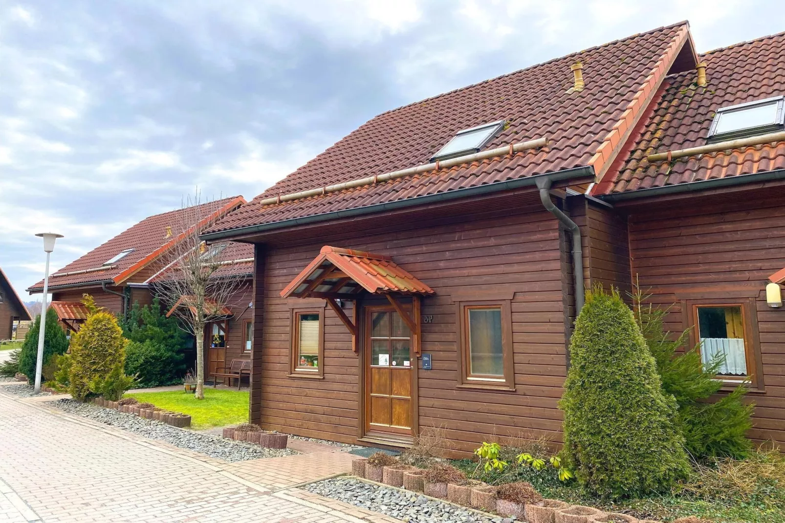 Ferienhaus in Hasselfelde - Haus 46 Blauvogel-Buitenkant zomer