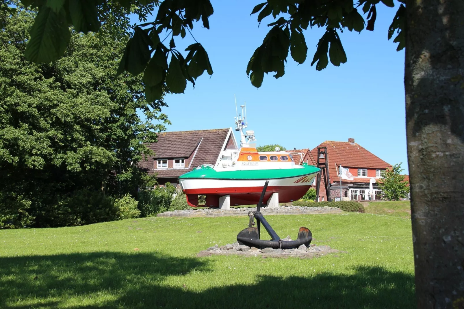 Ferienbungalow Wiesengrund mit Sauna-Gebieden zomer 1km