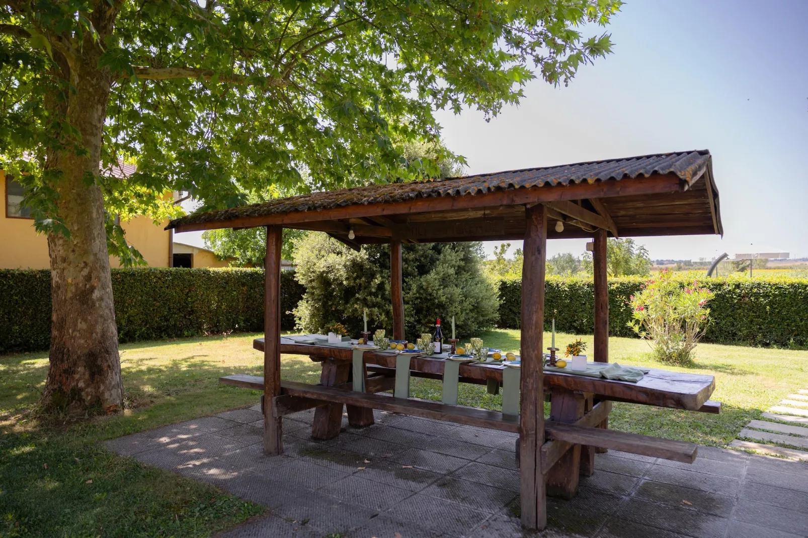 Podere Merlino-Terrasbalkon