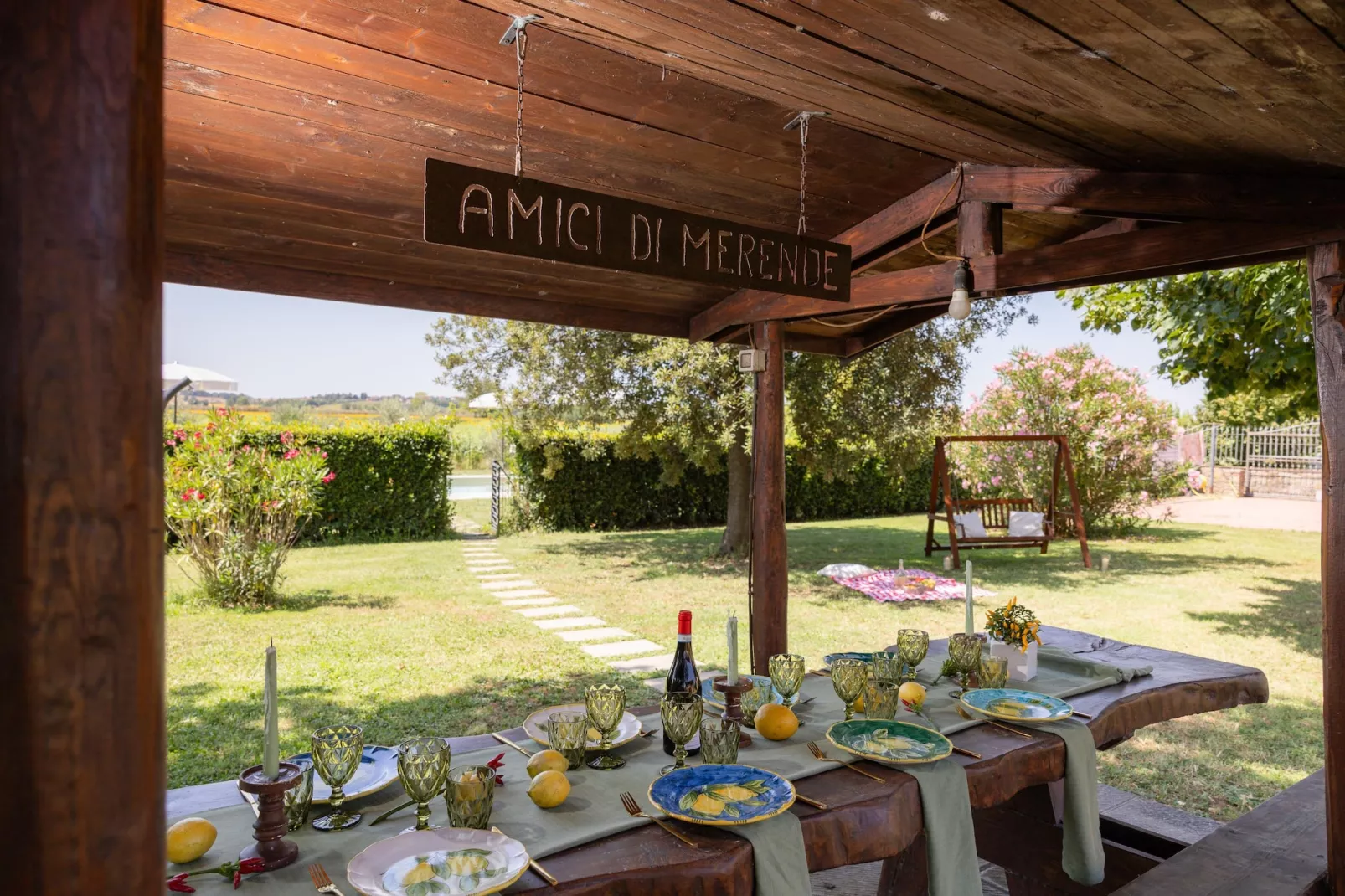 Podere Merlino-Terrasbalkon