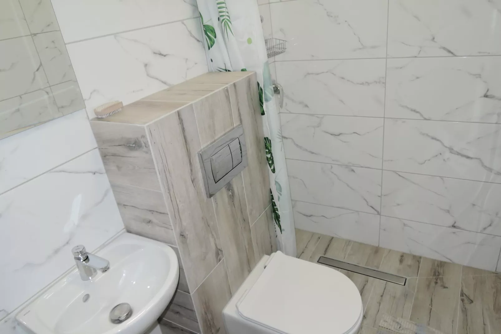 Apartament na 1 piętrze dla 3 osób-Badkamer