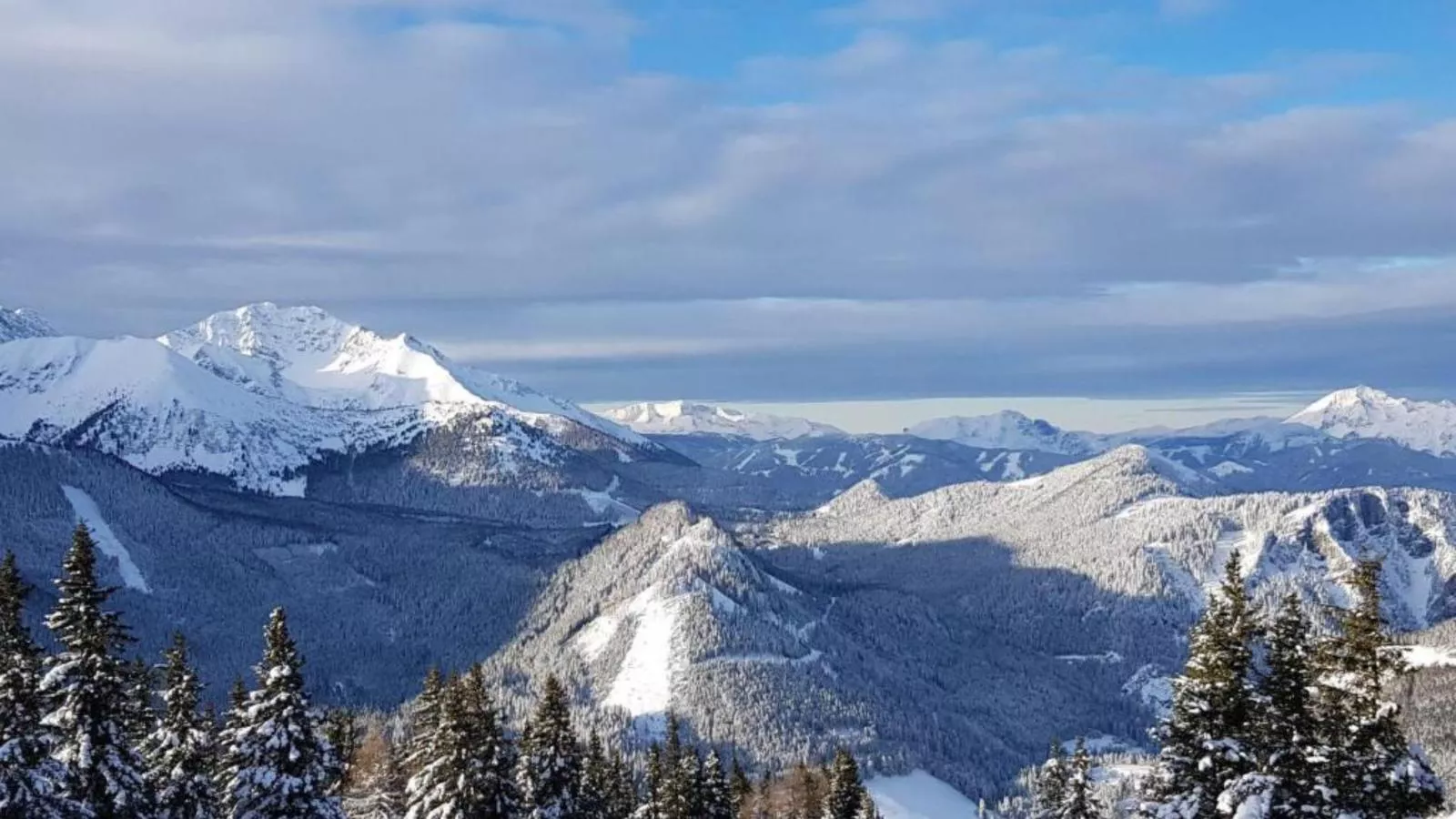 Bärenschanze-Gebied winter 20km