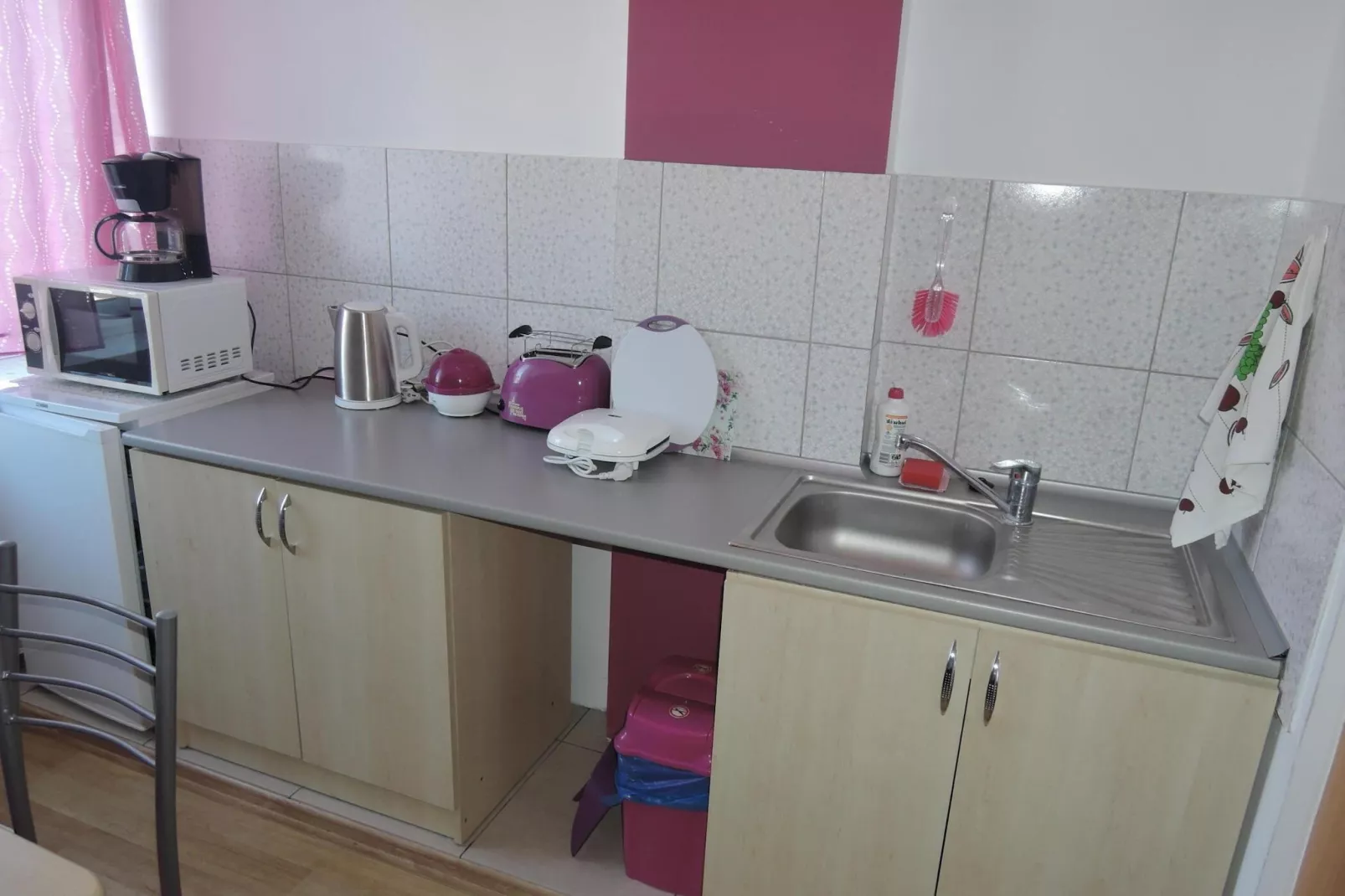 Apartament 4 osobowy fioletowy biskupi-Keuken