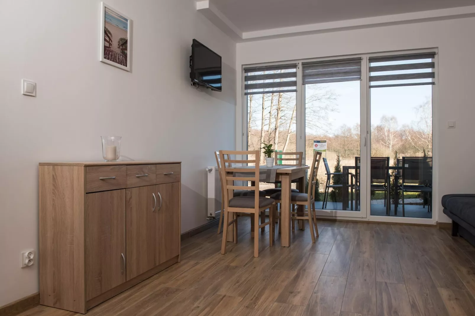 Apartament 4-osobowy parter Jarosławiec-Eetkamer