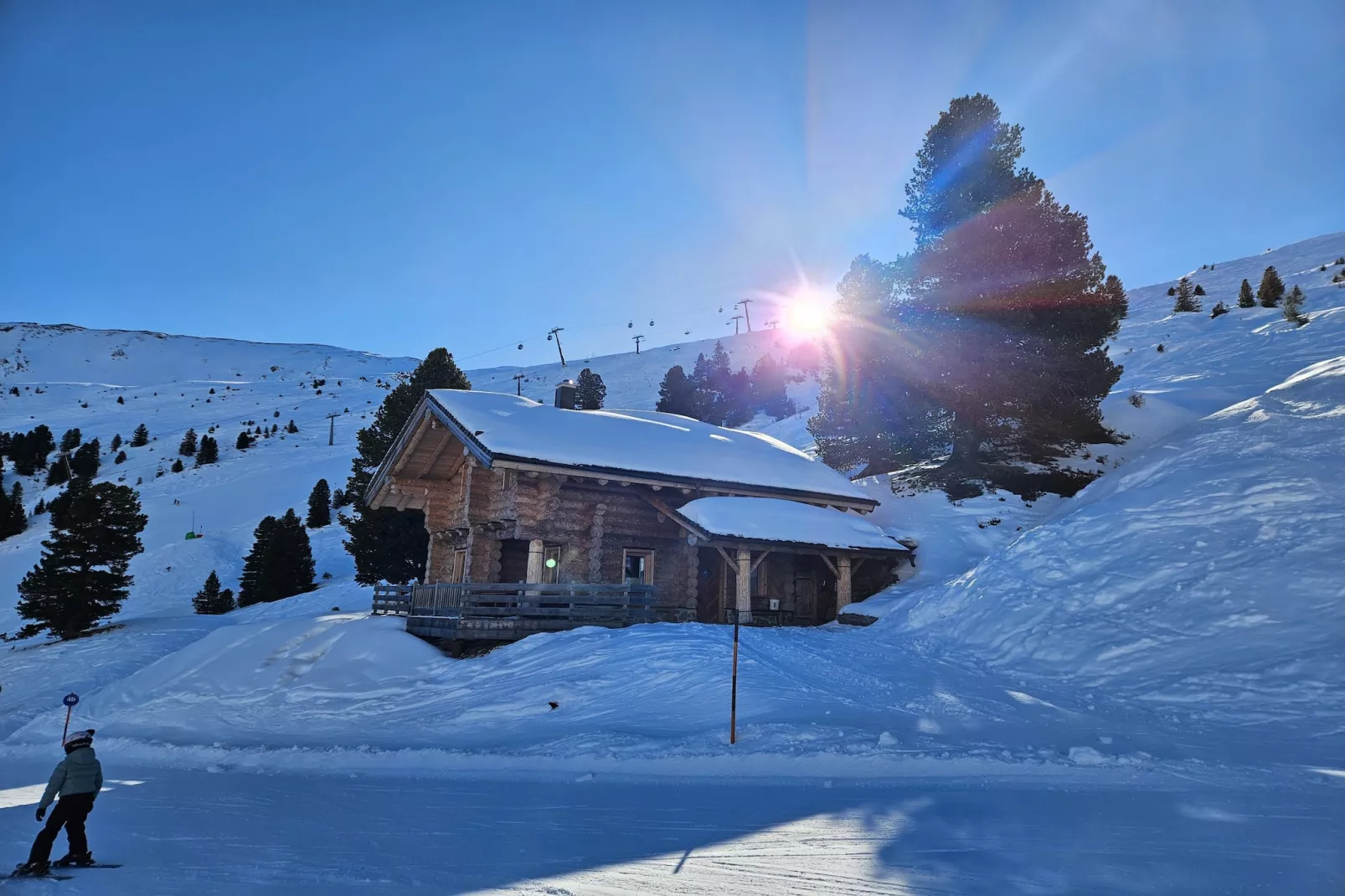 Jagahütte Bramberg-Exterieur winter