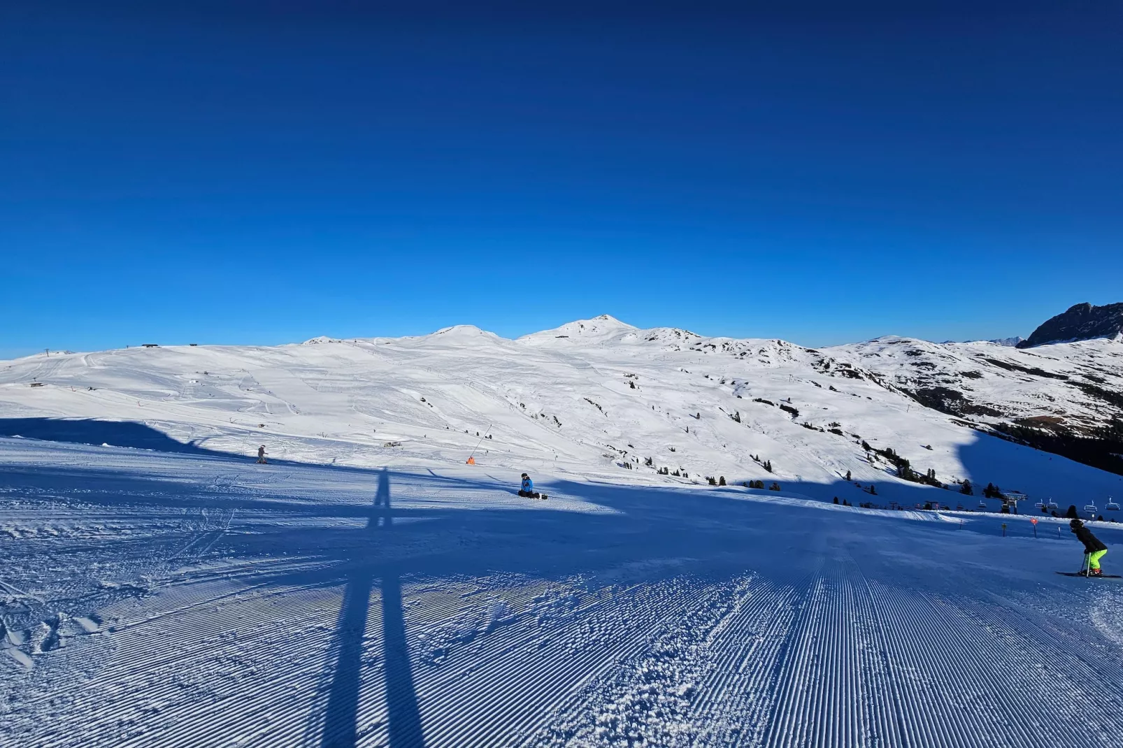 Jagahütte Bramberg-Uitzicht winter