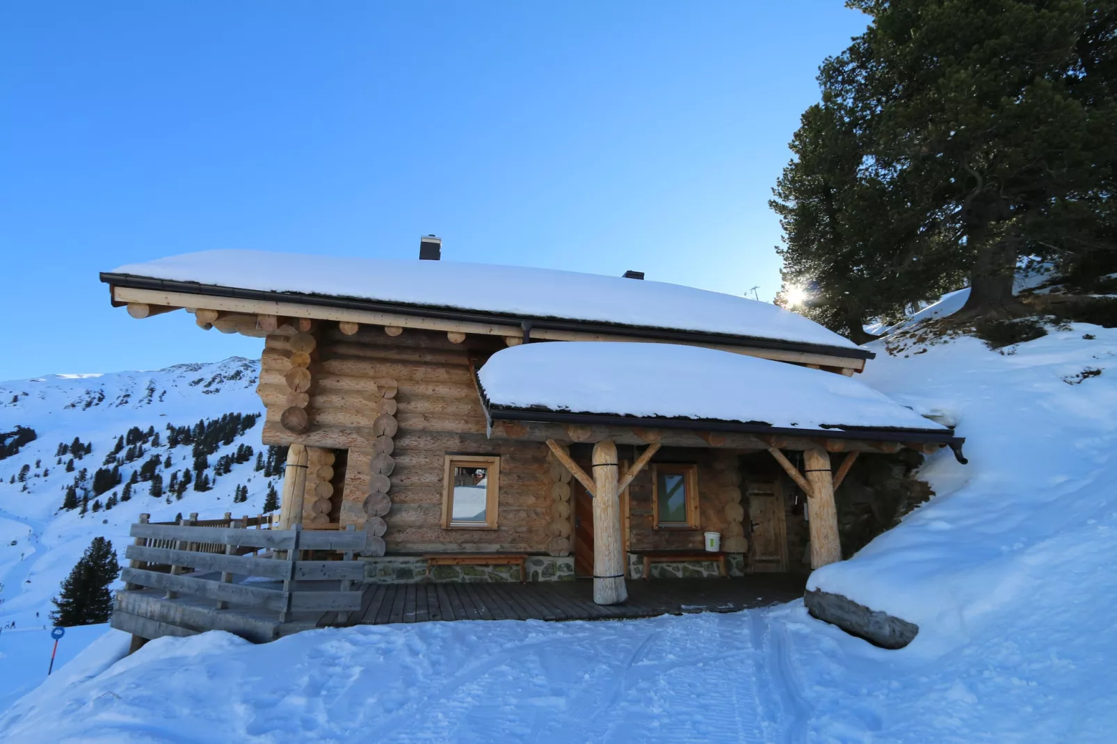 Jagahütte Bramberg-Exterieur winter