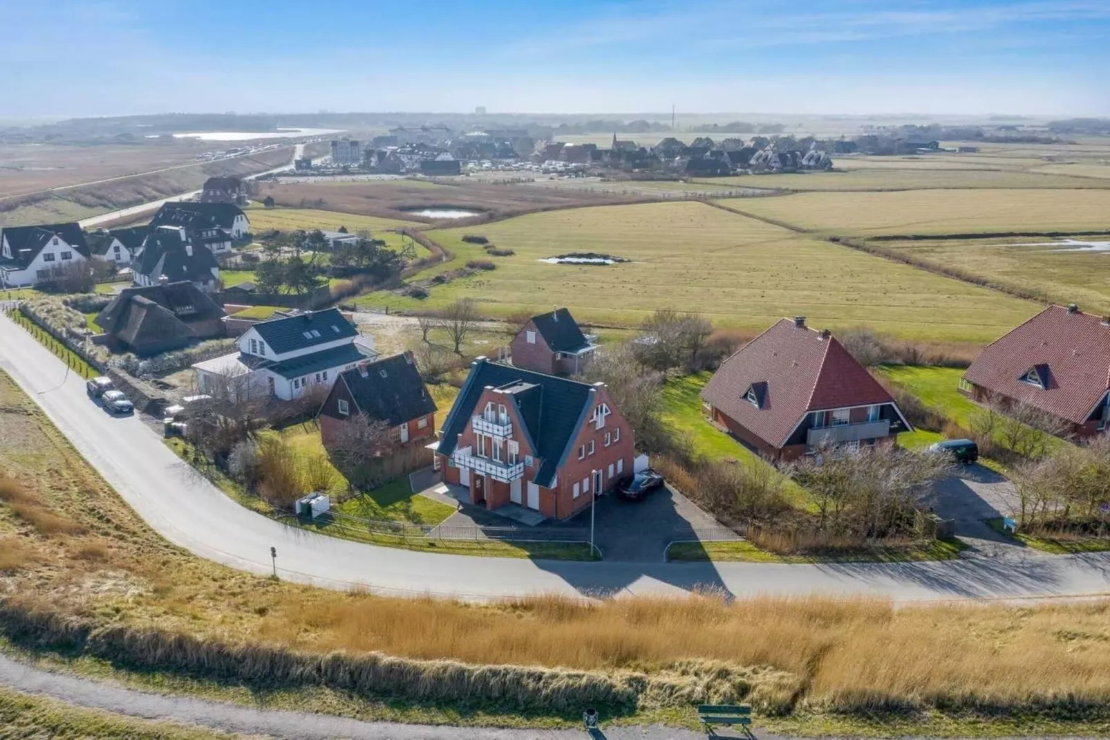 Haus Eriel EG rechts-Gebieden zomer 1km