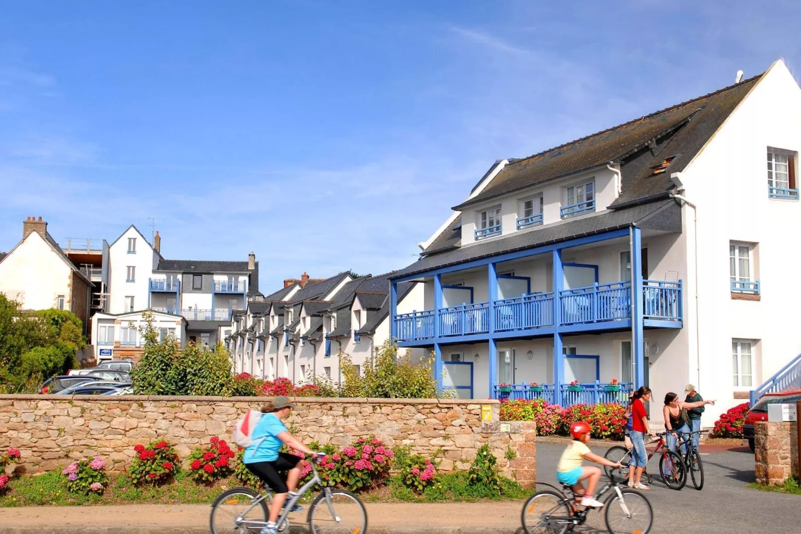 Résidences Les Bains 5-Gebieden zomer 1km