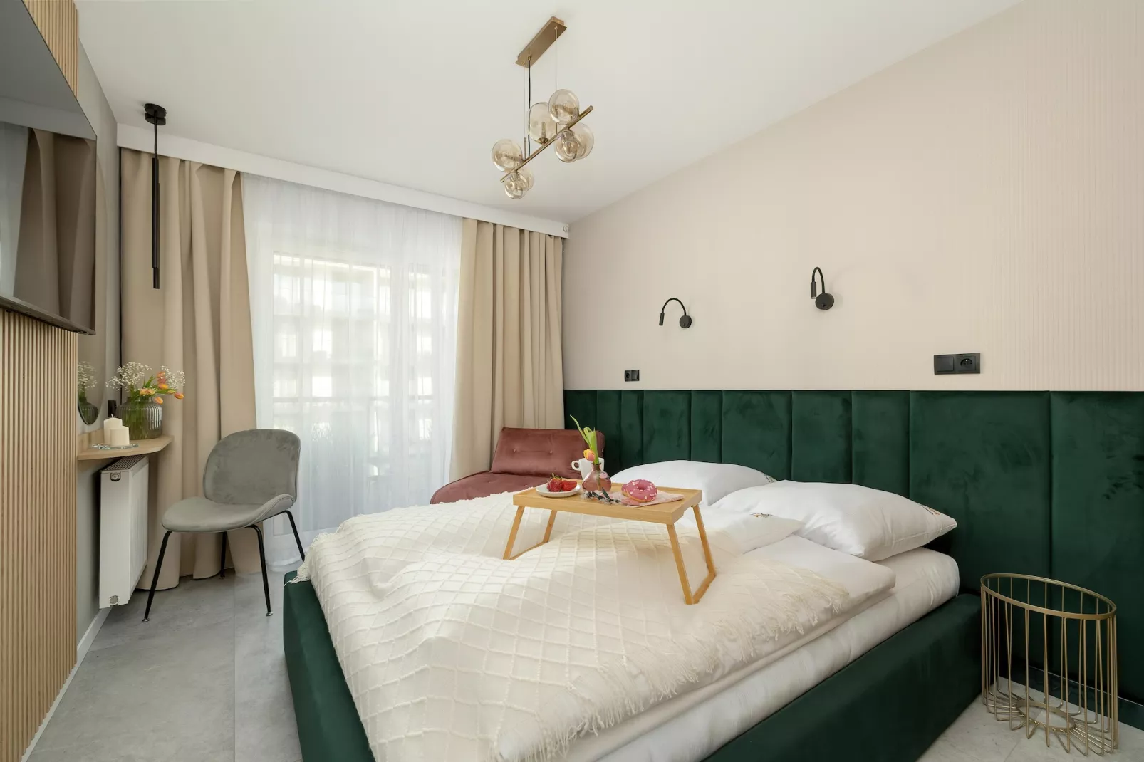 Apartament Spadochroniarzy 10G Nr 16 Dziwnow-Slaapkamer