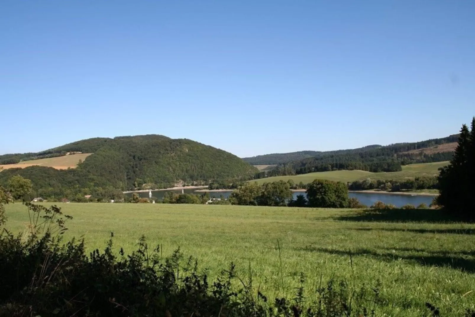 Blockhaus Heringhausen-Diemelsee-Gebieden zomer 20km