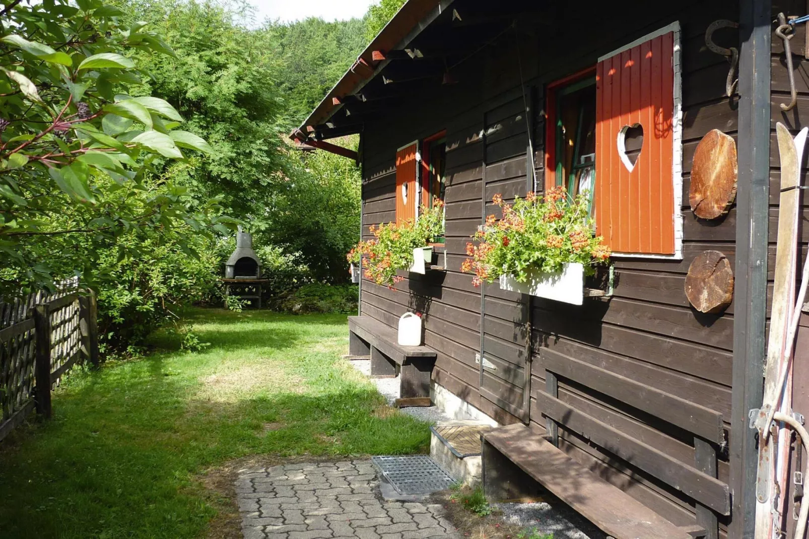 Ferienhaus in Wieda-Buitenkant zomer