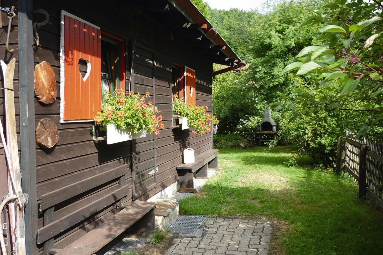 Ferienhaus in Wieda-Buitenkant zomer