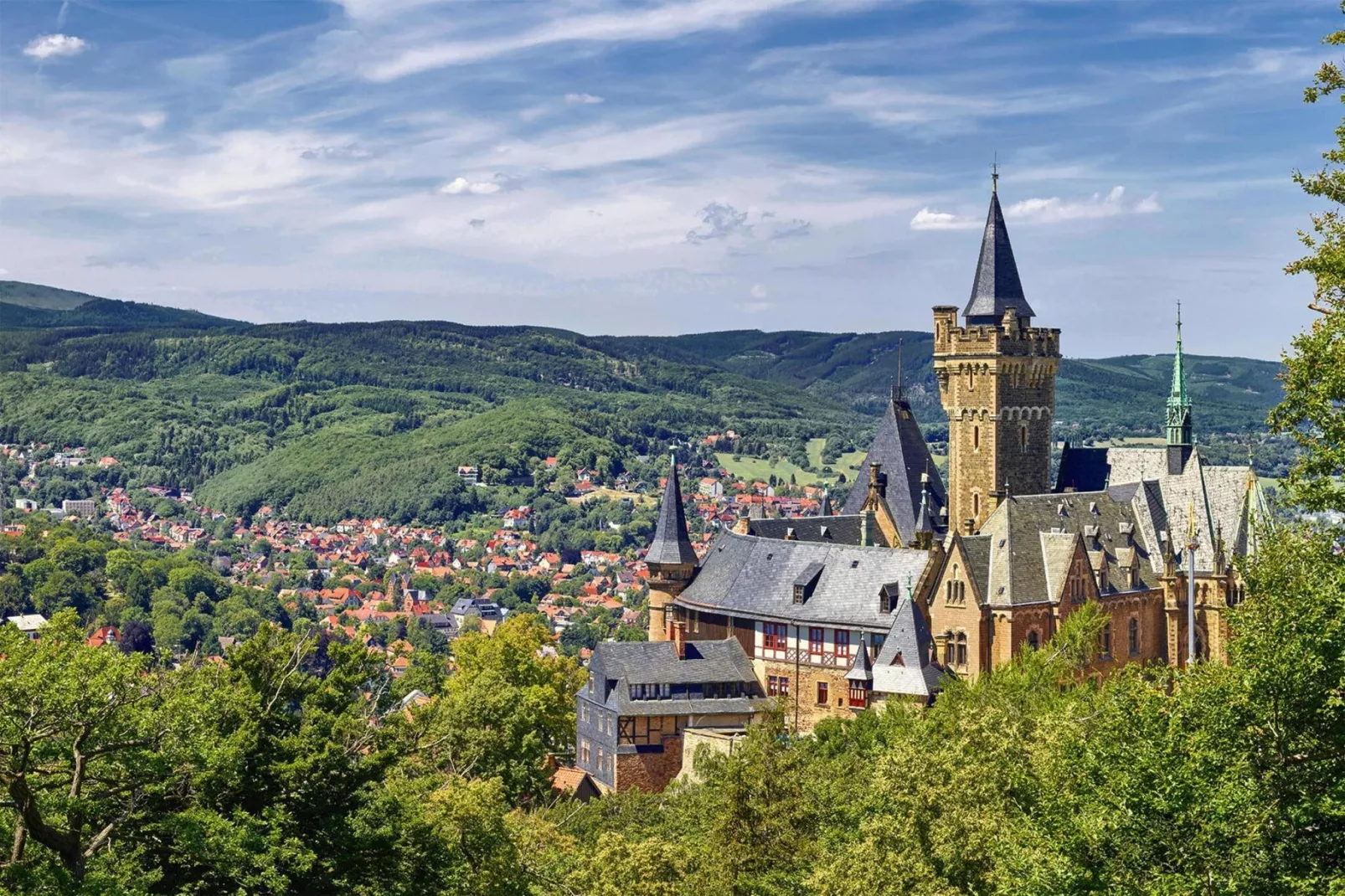 Schlossblick 4 Pers-Buitenkant zomer