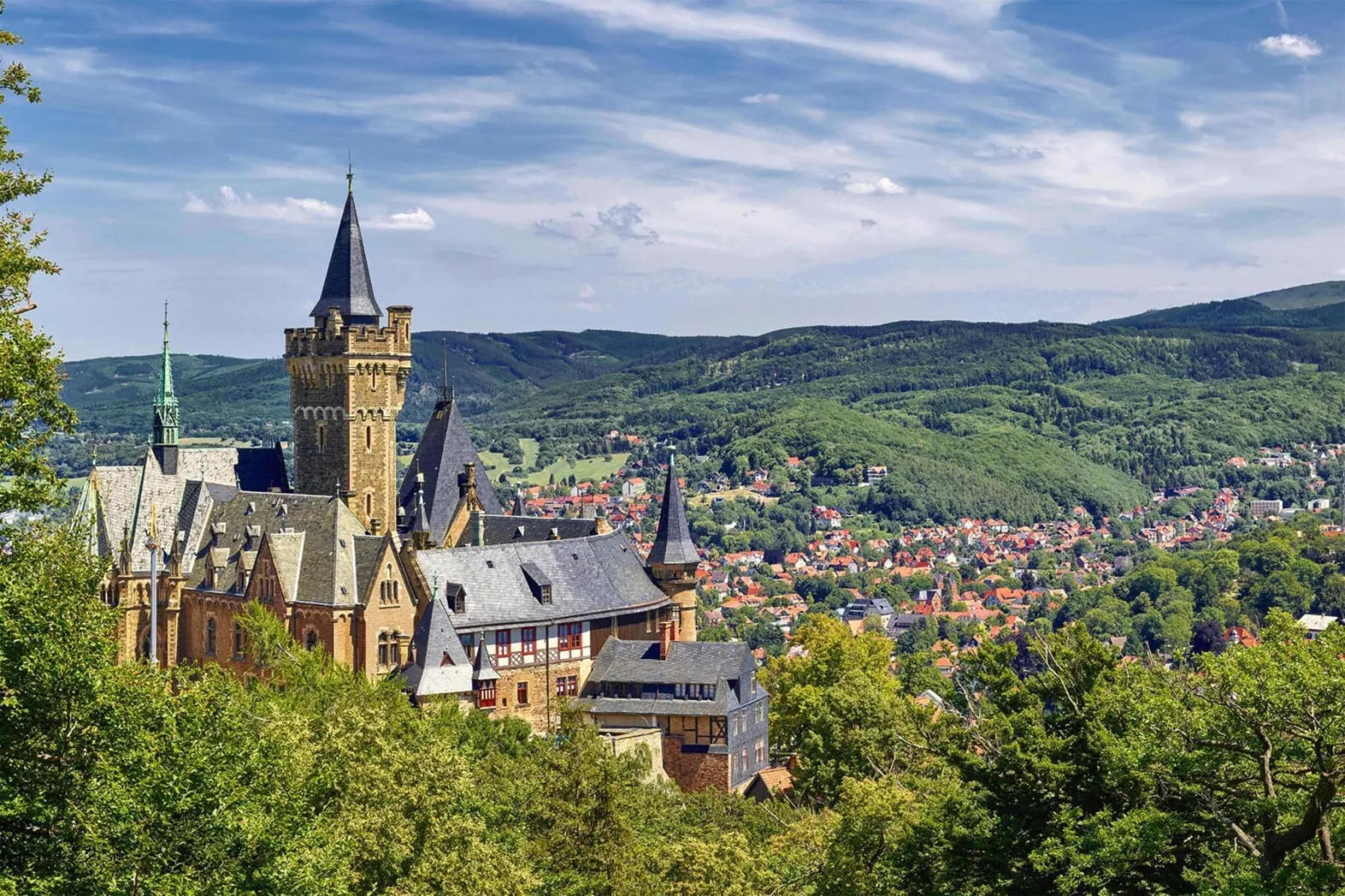 Schlossblick 4 Pers-Buitenkant zomer