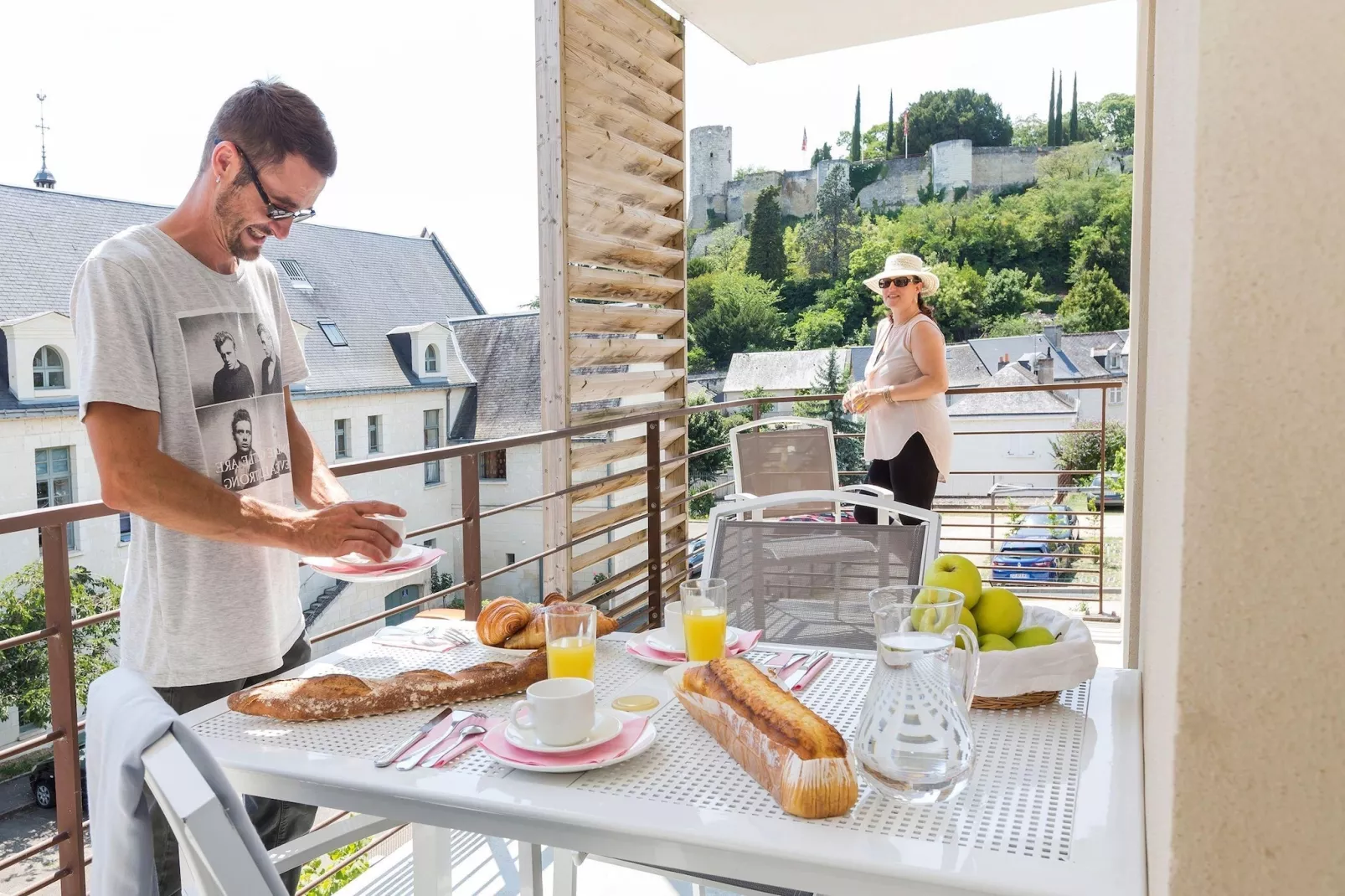 Le Clos Saint Michel 2-Terrasbalkon