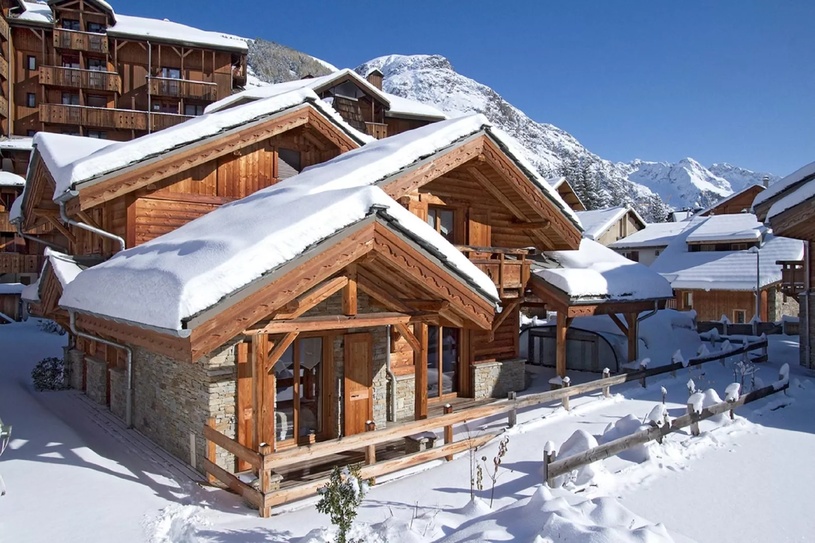 Chalet Le Prestige Lodge-Exterieur winter