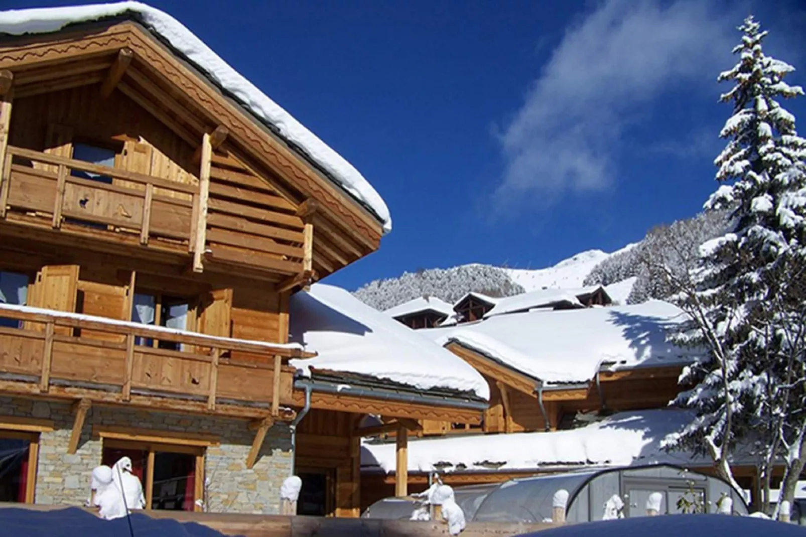 Chalet Le Prestige Lodge-Exterieur winter