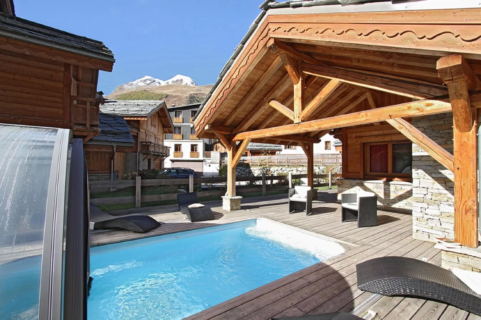 Chalet Le Prestige Lodge-Zwembad