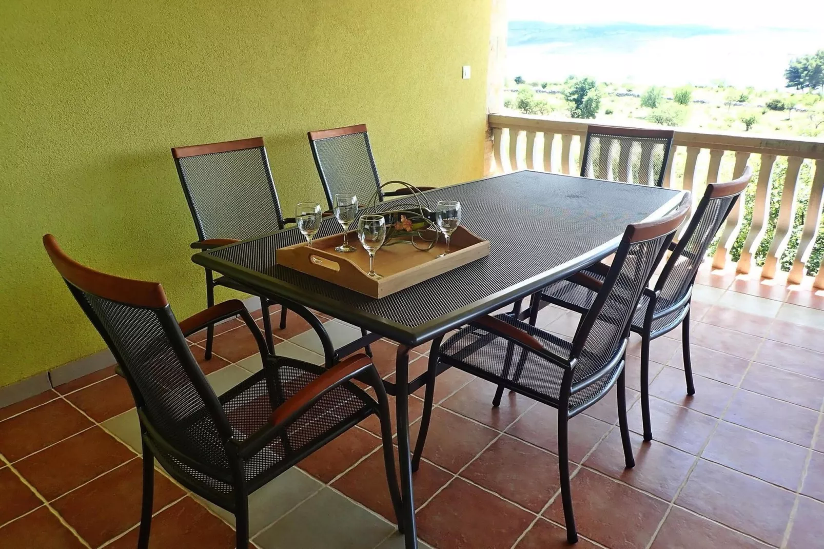 Holiday flat Adriana Starigrad-PaklenicaSD-163 - 4 Pers-Terrasbalkon