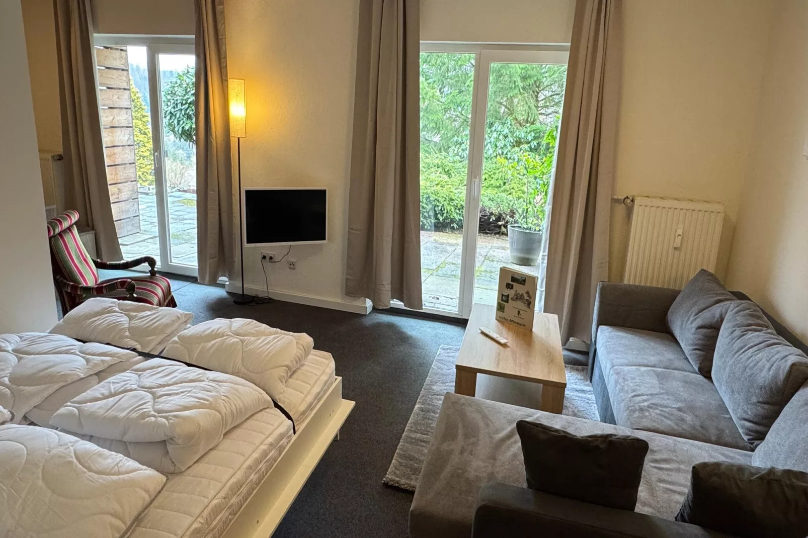 Hirschblick/Wohnung 6 2 Pers-Woonkamer