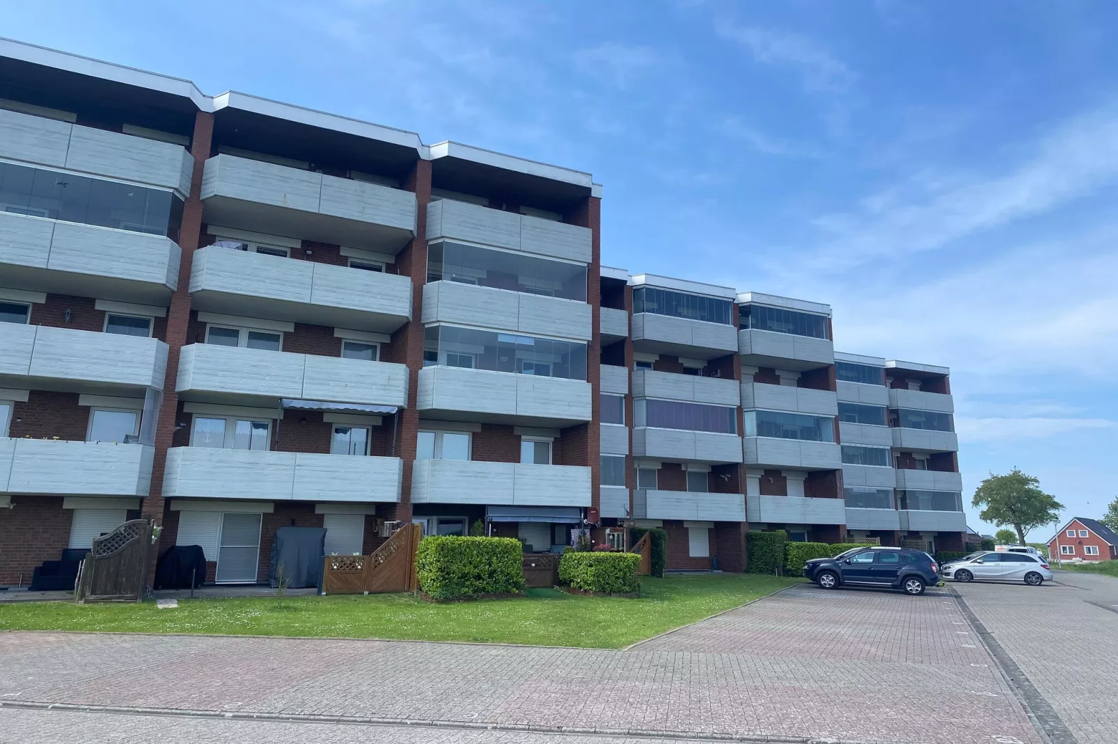 Ferienwohnung Tiefblick-Buitenkant zomer