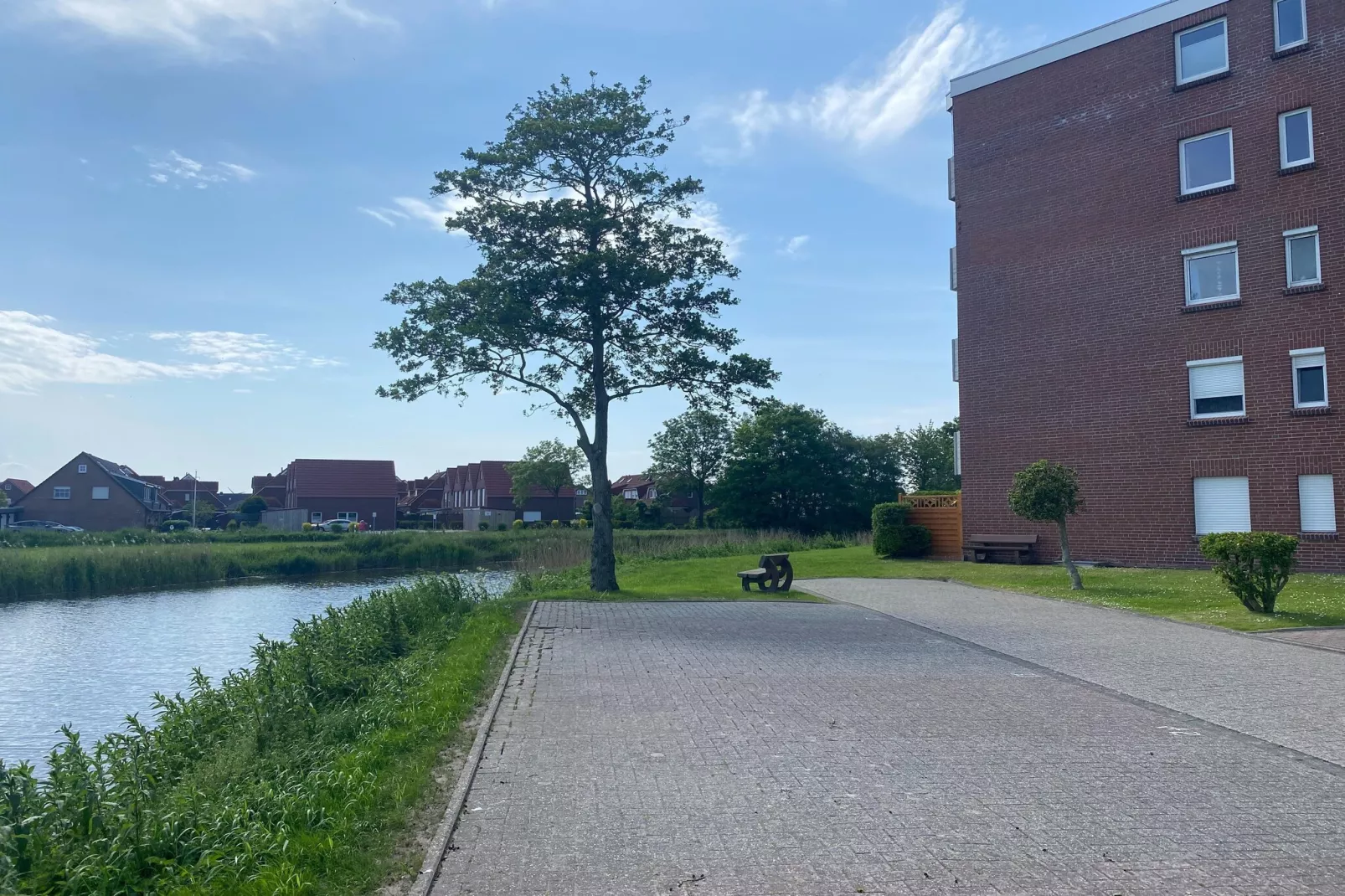 Ferienwohnung Tiefblick-Uitzicht zomer